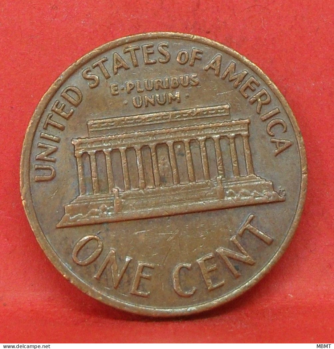 1 Cent 1972 - TB - Pièce De Monnaie Etats-Unis - Article N°5716 - 1959-…: Lincoln, Memorial Reverse