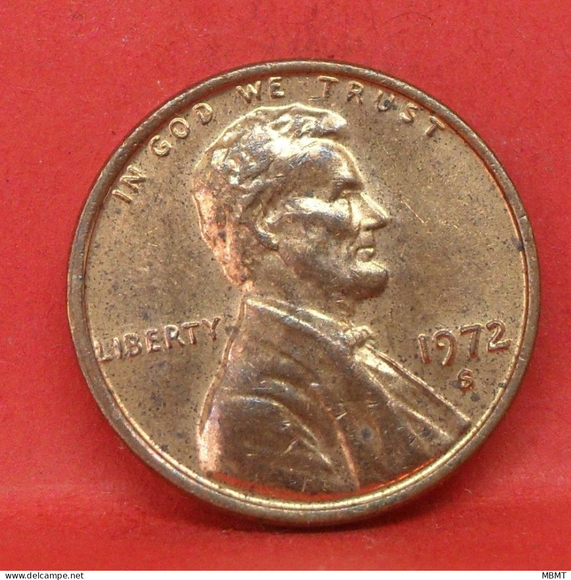 1 Cent 1972 S - SUP - Pièce De Monnaie Etats-Unis - Article N°5721 - 1959-…: Lincoln, Memorial Reverse