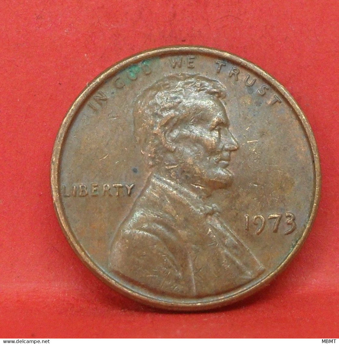 1 Cent 1973 - TB - Pièce De Monnaie Etats-Unis - Article N°5722 - 1959-…: Lincoln, Memorial Reverse