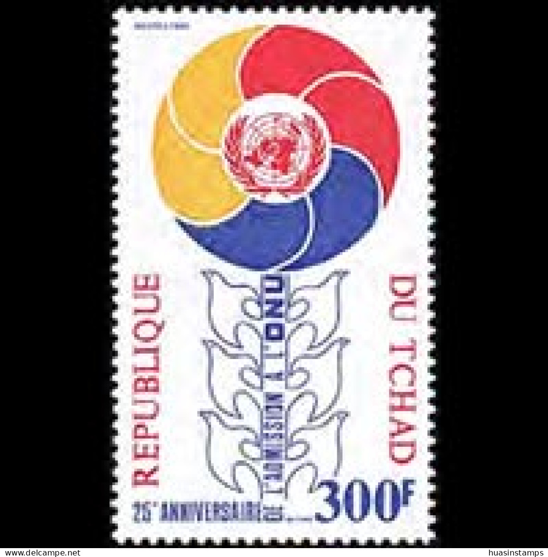 CHAD 1985 - Scott# 570 Admission UN Set Of 1 MNH - Tchad (1960-...)