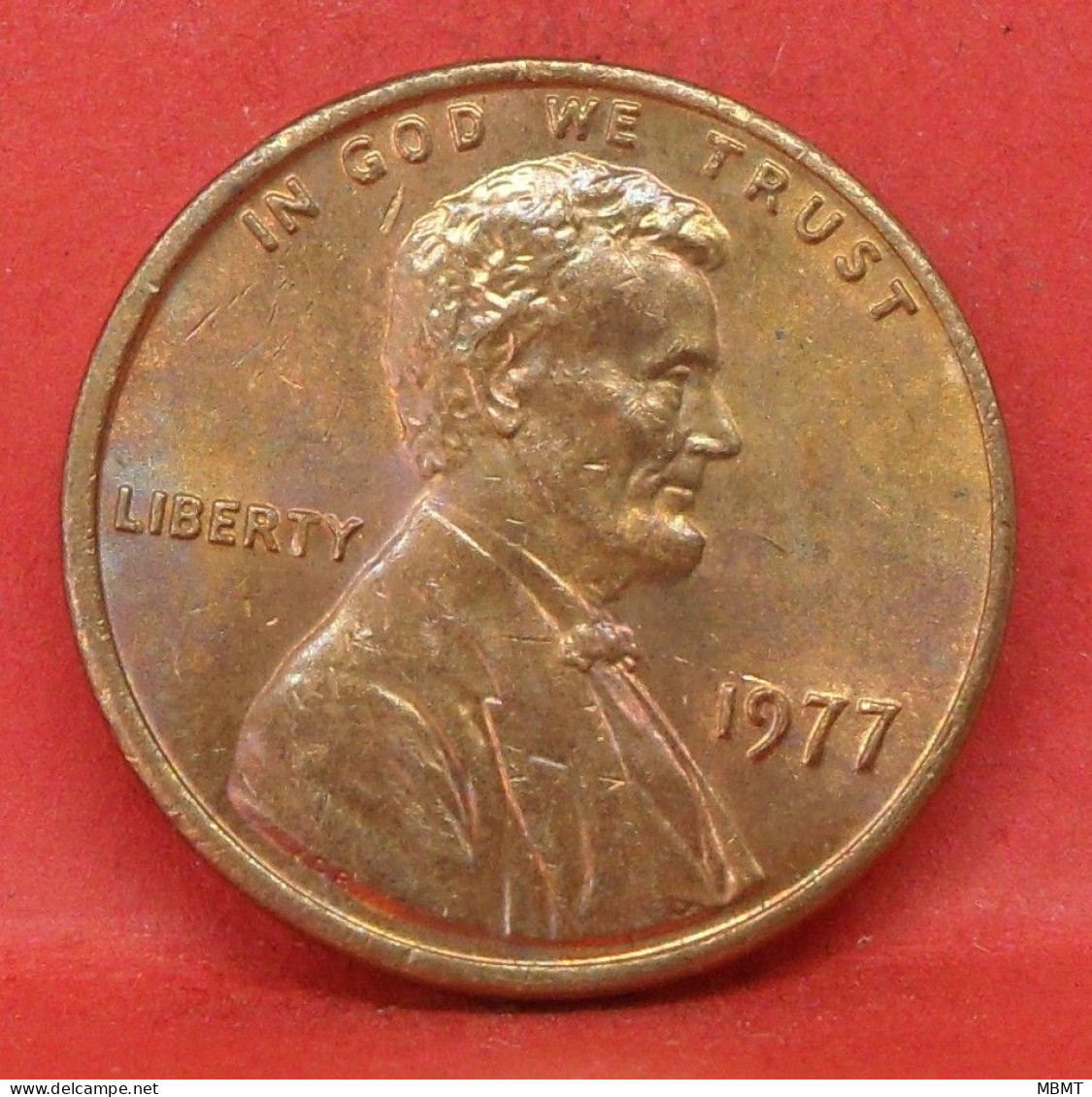 1 Cent 1977 - SUP - Pièce De Monnaie Etats-Unis - Article N°5745 - 1959-…: Lincoln, Memorial Reverse