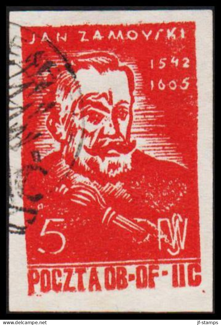 1940-1945. POLSKA. Camp-stamp. POCZTA OB. OF. IIC FWS 5. JAN ZAMOYRSKI. - JF534951 - Londoner Regierung (Exil)