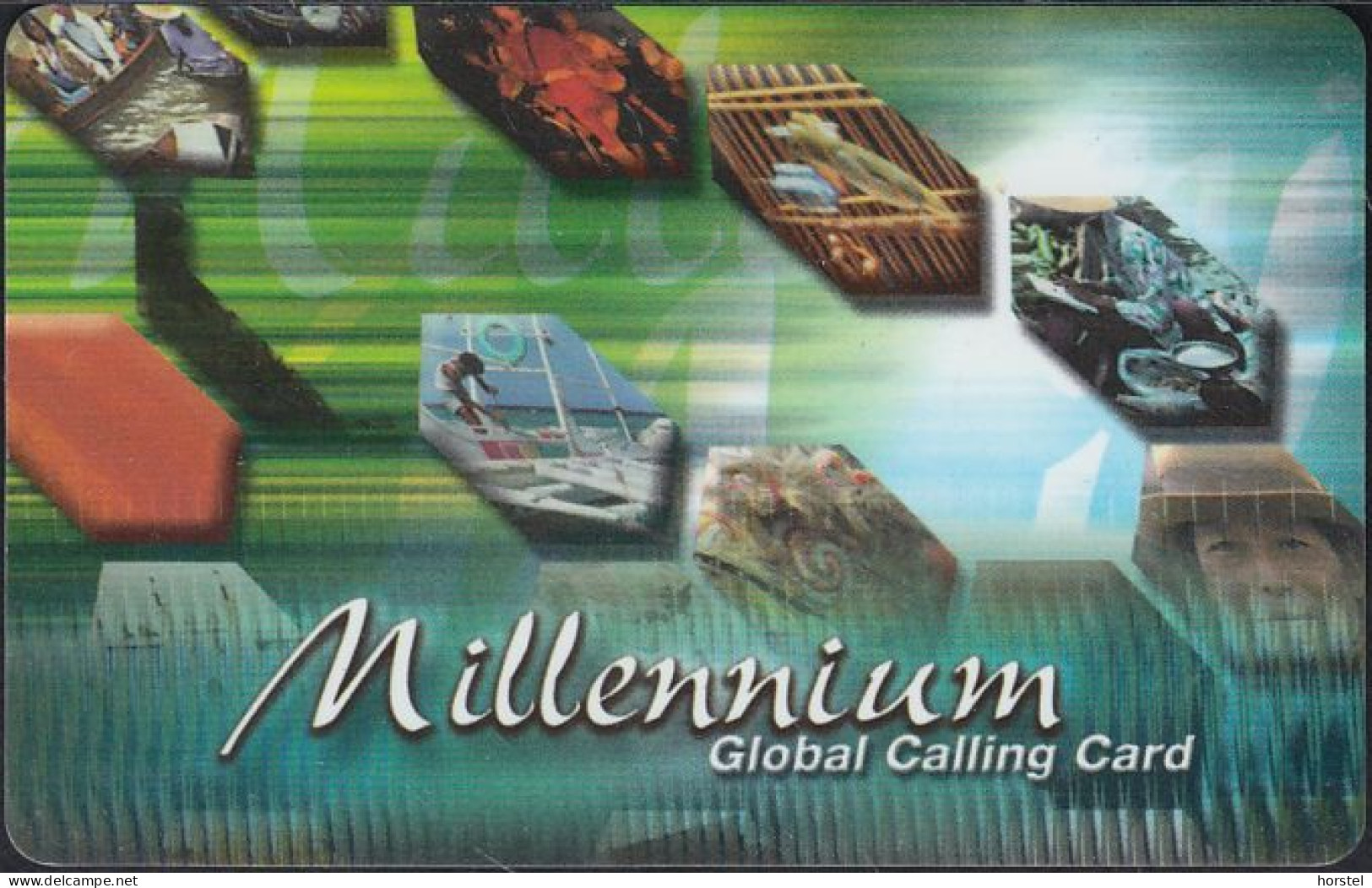 Norway - PPC07II-16 Prepaid Card - Millennium - Pictures - Global Calling Card - RGMM-Q - Norvège