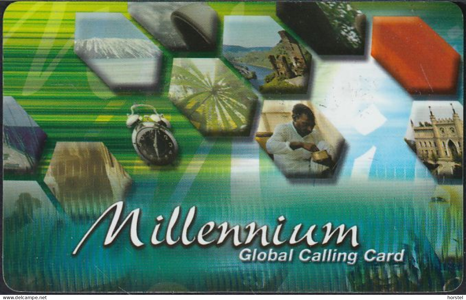 Norway - PPC07II-07 Prepaid Card - Millennium - Pictures - Global Calling Card - RGMM-H - Norvège