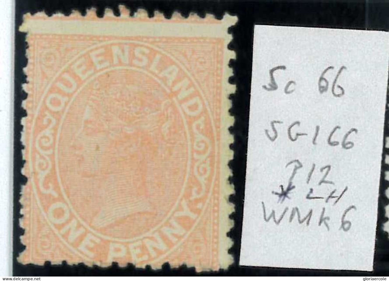 Aa5621e - Australia QUEENSLAND - STAMP - SG # 166 - Mint Lightly Hinged MLH - Mint Stamps