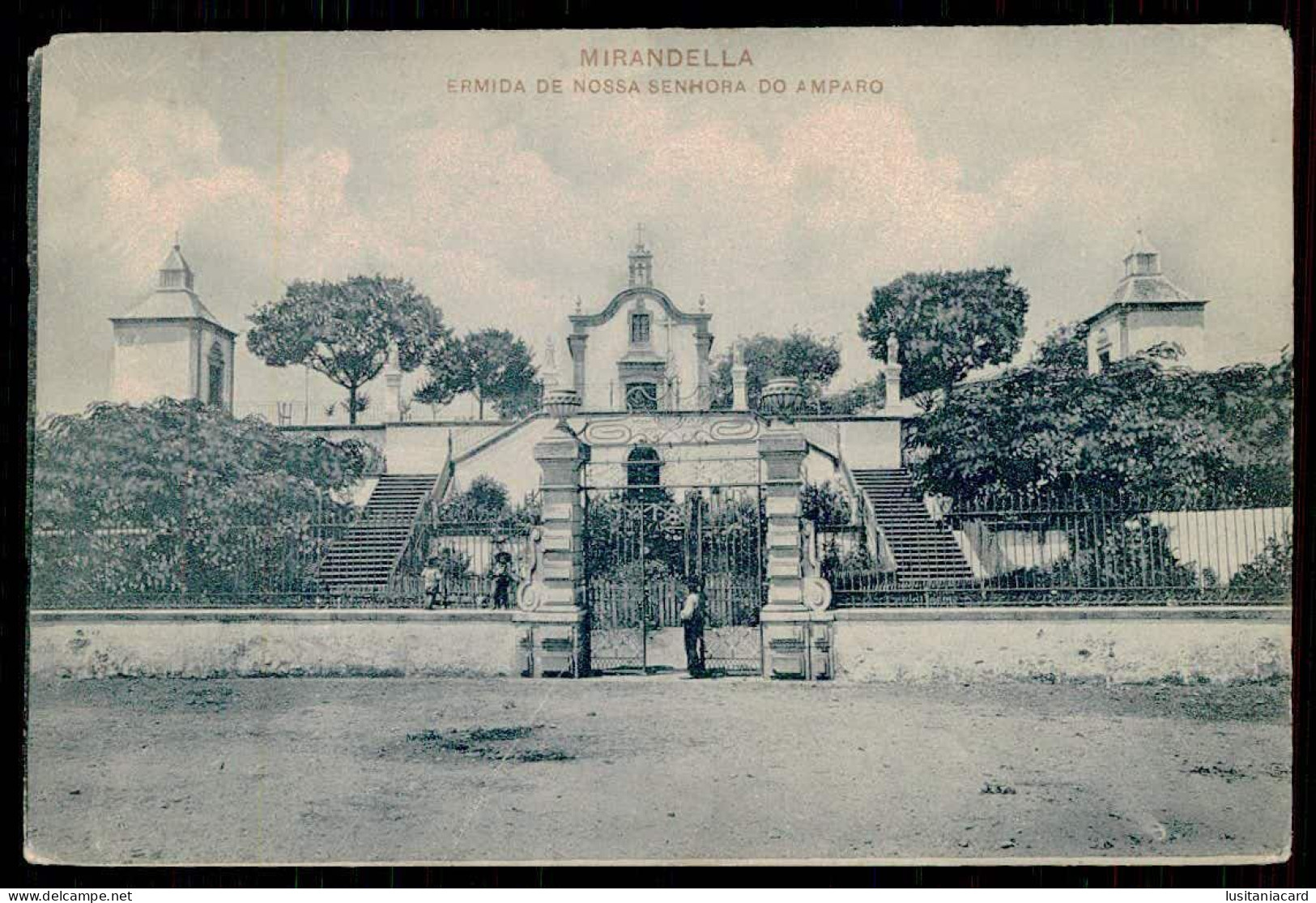 MIRANDELA - Ermida De Nossa Senhora Do Amparo. ( Ed. De Albino Mendes Junior) Carte Postale - Bragança