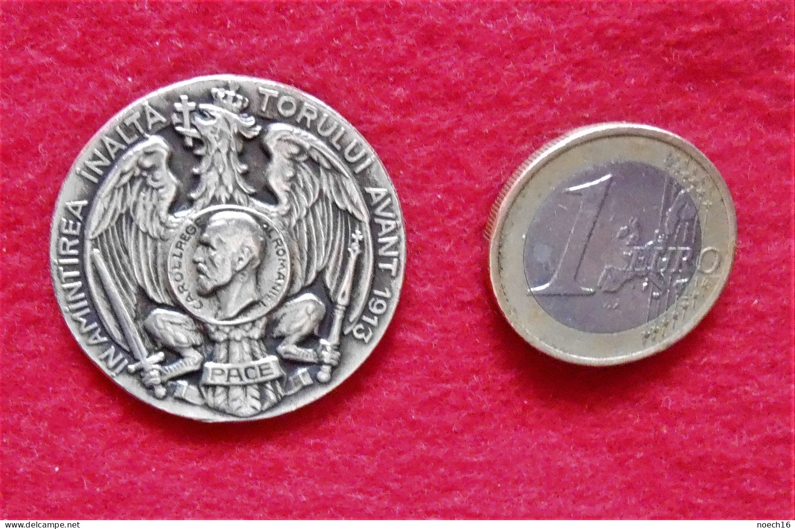 Médaille - Roumanie - 2ème Guerre Des Balkans 1913 - Victoire Contre Les Bulgares - Other & Unclassified