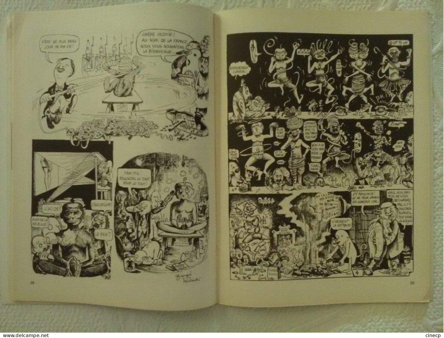 CHARLIE N°2 illustrateur dessinateur Wolinski Reiser Moebius Cabu Schulz Cavanna Allais ... Humour Erotisme Mars 1969