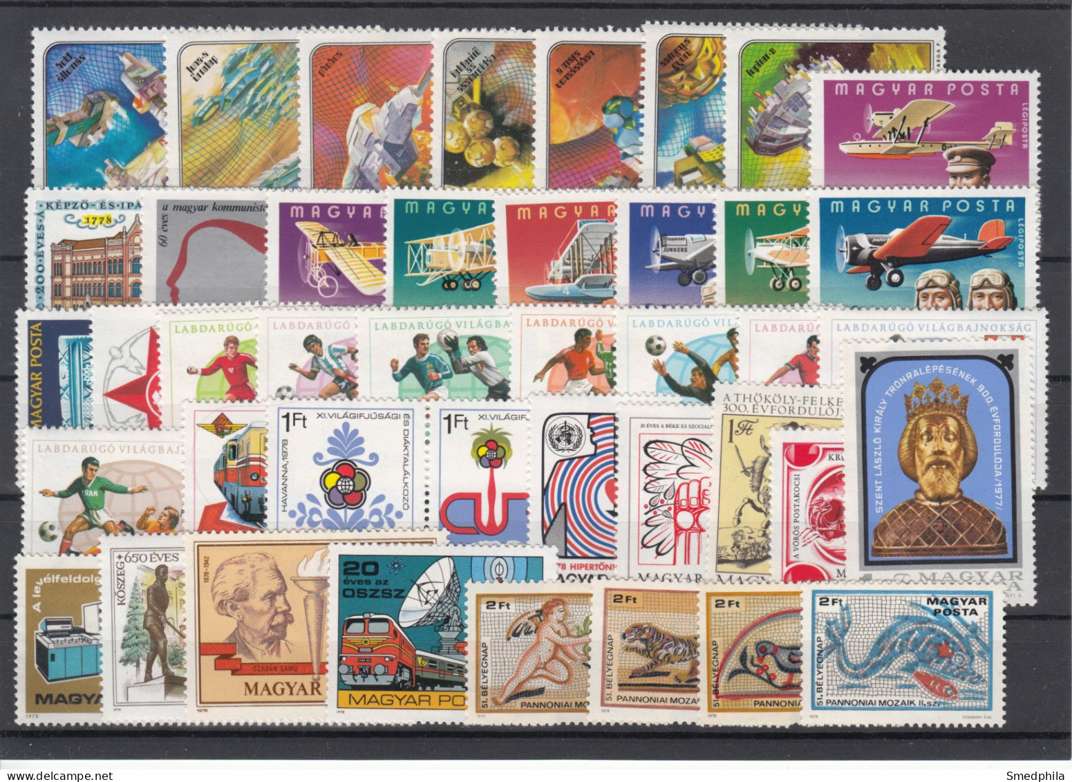 Hungary 1978 - Lot MNH ** Stamps, Catalog Value 30 € - Collections