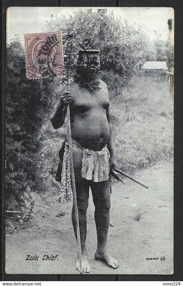 Carte P De 1925 ( Zulu Chief ) - Mozambique