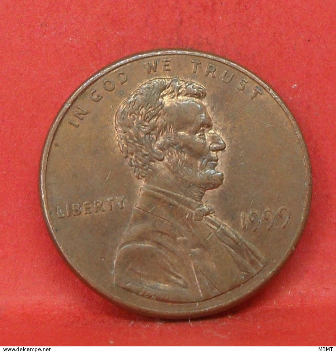 1 Cent 1999 - TB - Pièce De Monnaie Etats-Unis - Article N°5852 - 1959-…: Lincoln, Memorial Reverse