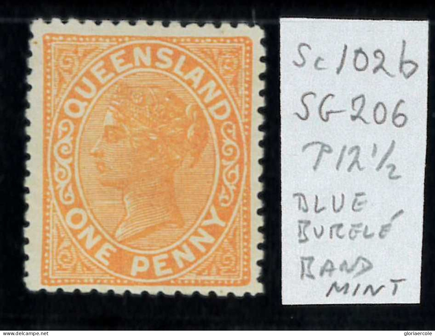 Aa5621n - Australia QUEENSLAND - STAMP - SG # 206 - Mint Lightly Hinged MLH  LUX - Nuovi