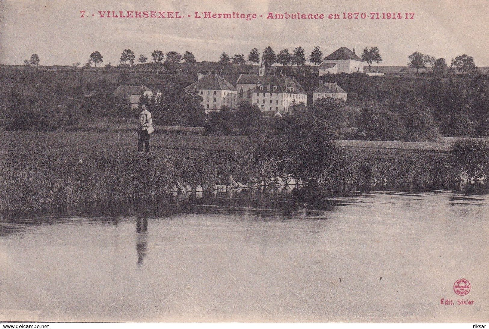 VILLERSEXEL(AMBULANCE EN 1870) - Villersexel