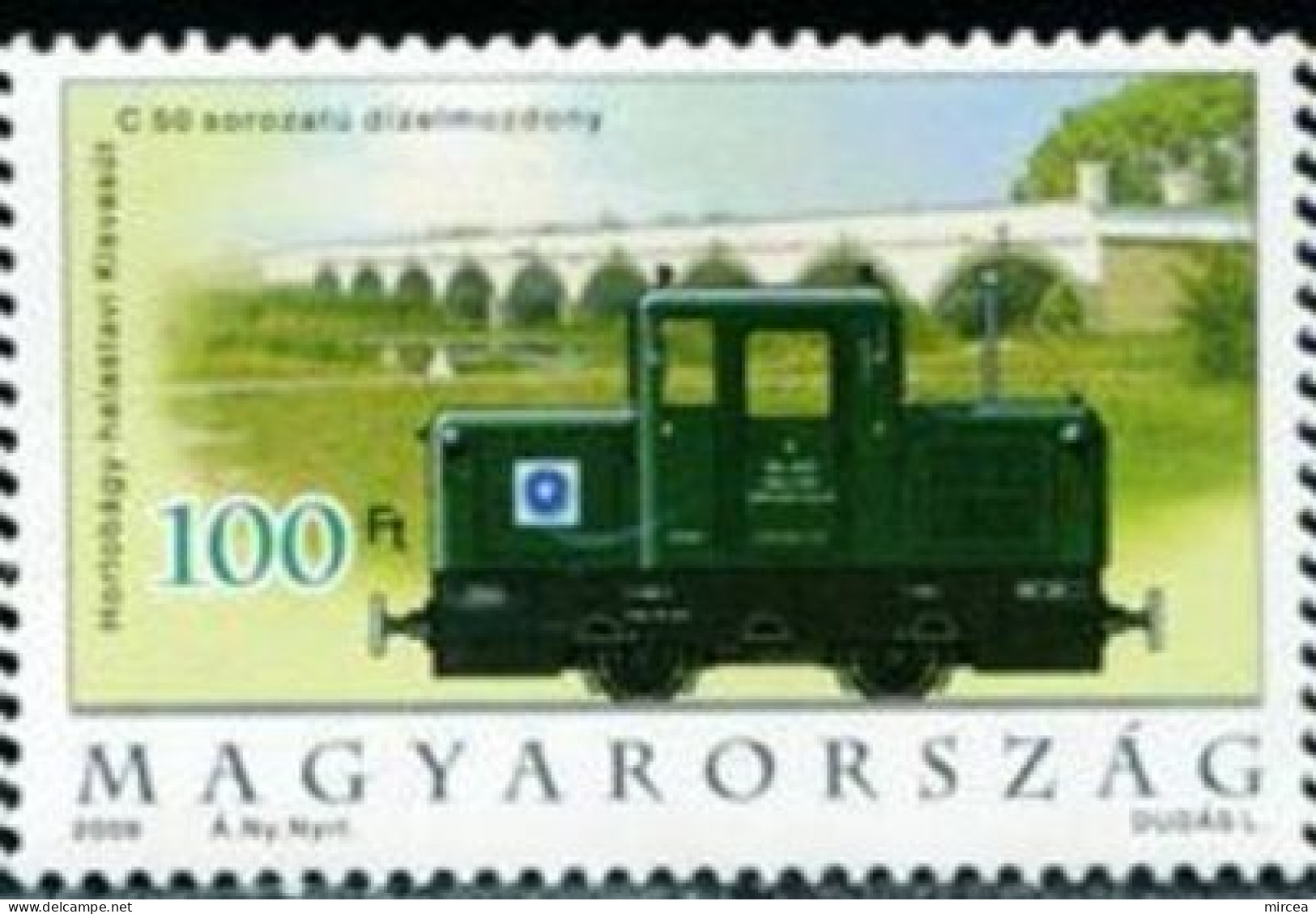 C4136 - Hongrie 2009 - Train Neuf** - Ongebruikt