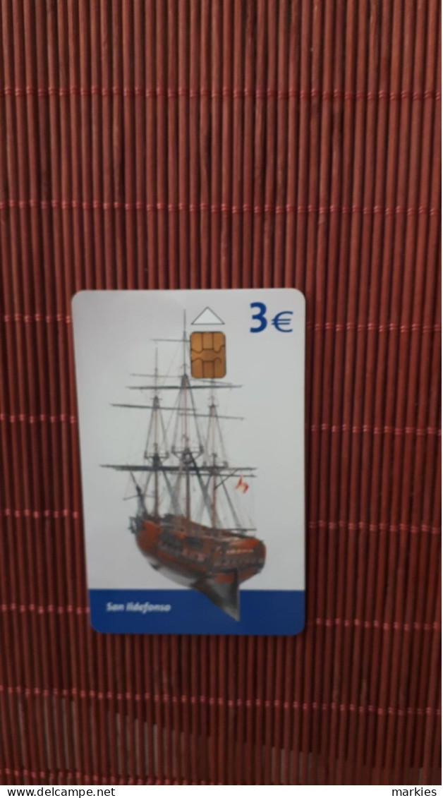 Phonecard Spain Used Only 4000 EX Made Used Rare - Emissions Privées