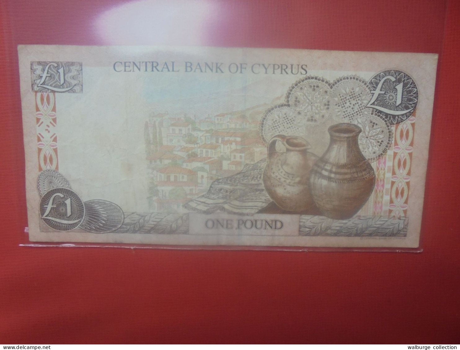 CHYPRE 1 POUND 1-2-97 Circuler COTES:5-32,5$ - Cyprus