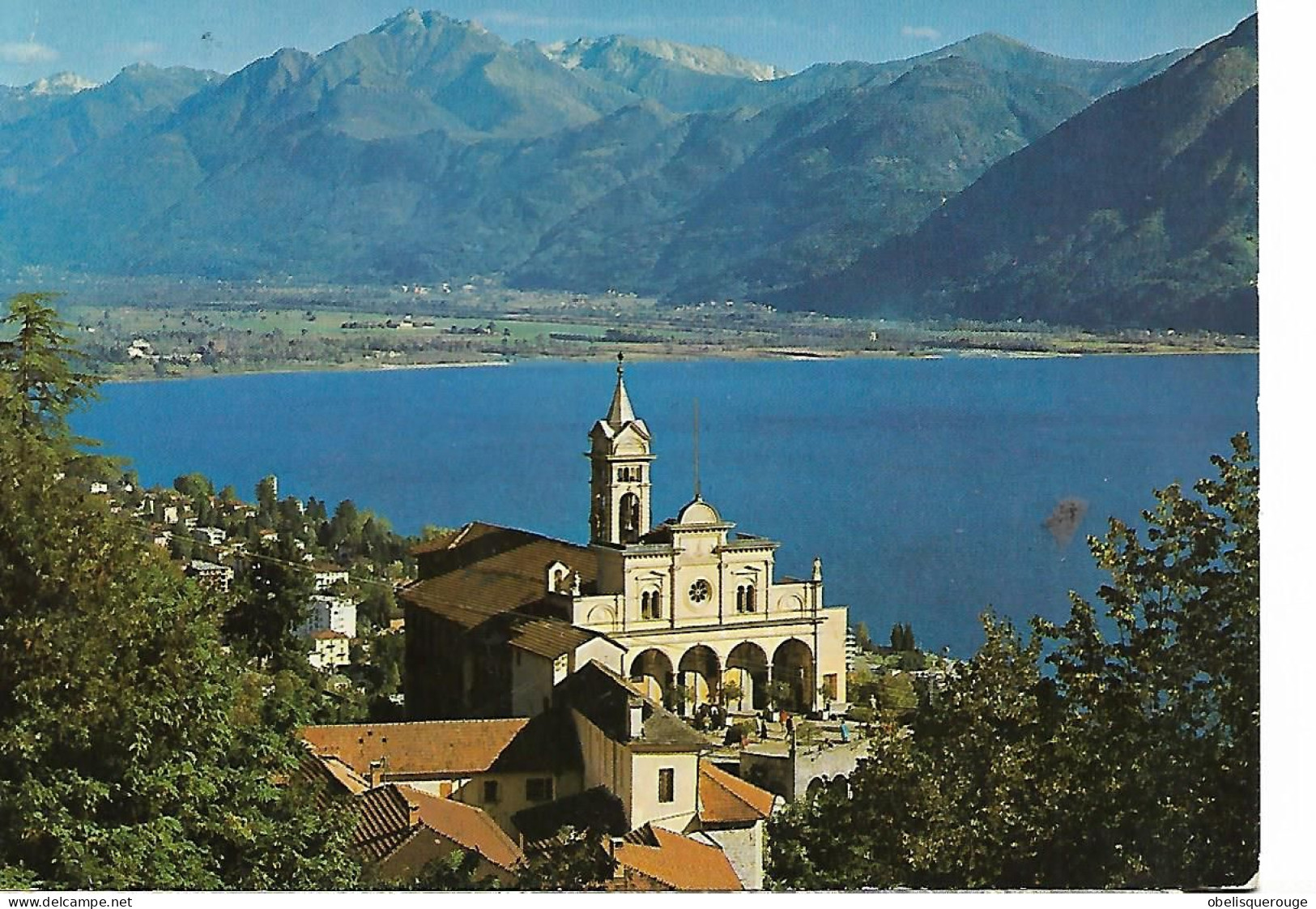 LOCARNO ORSELINA MADONNA DI SASSO EN 1965 VUE GENERALE - Orselina