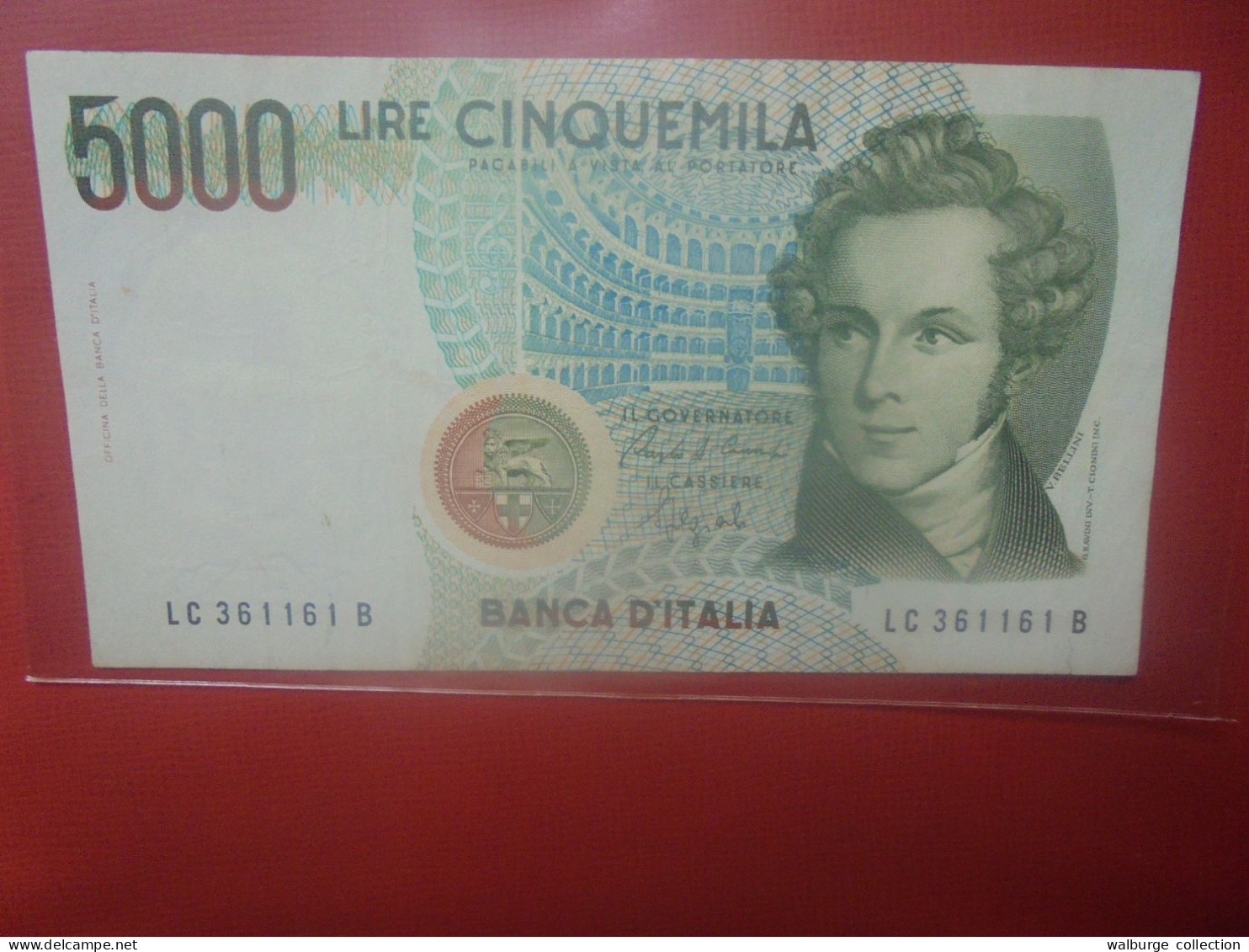 ITALIE 5000 LIRE 1985 Signature "b" Circuler - 5000 Lire