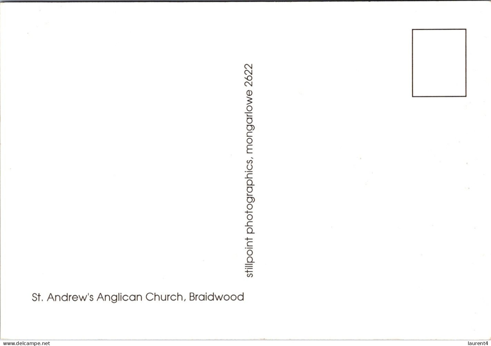 19-7-2023 (2 S 39) Australia - VIC - Braidwood Church (18 X 12,5 Cm) - Other & Unclassified