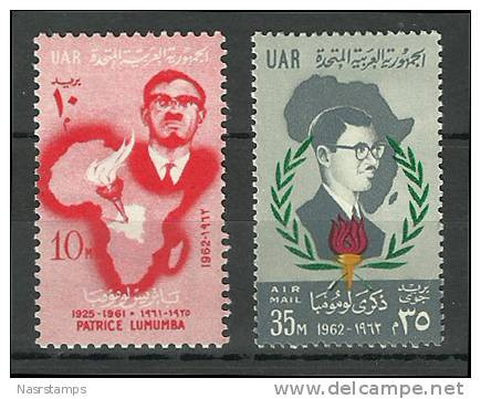 Egypt - 1962 - ( Issued In Memory Of Patrice Lumumba 1925-61) - Premier Of Congo ) - MNH (**) - Ungebraucht