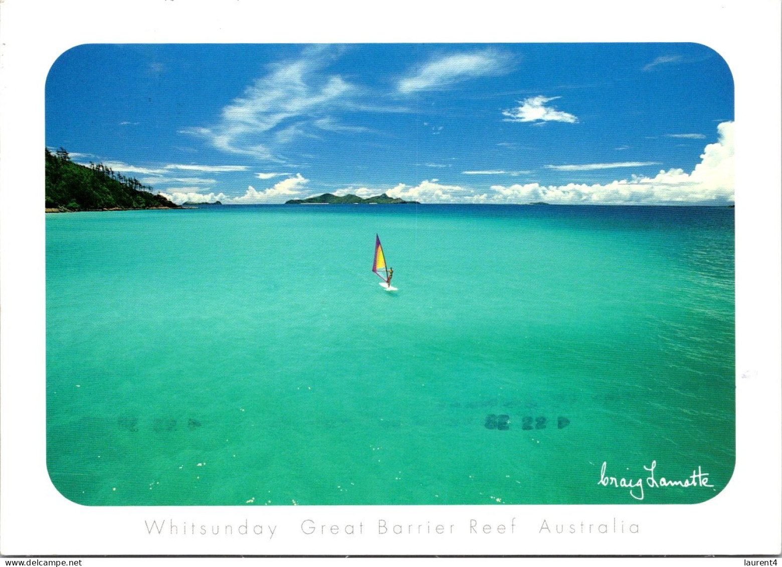 19-7-2023 (2 S 39) Australia - QLD - Whithsunday (posted With AFL Sport Stamp) - Mackay / Whitsundays