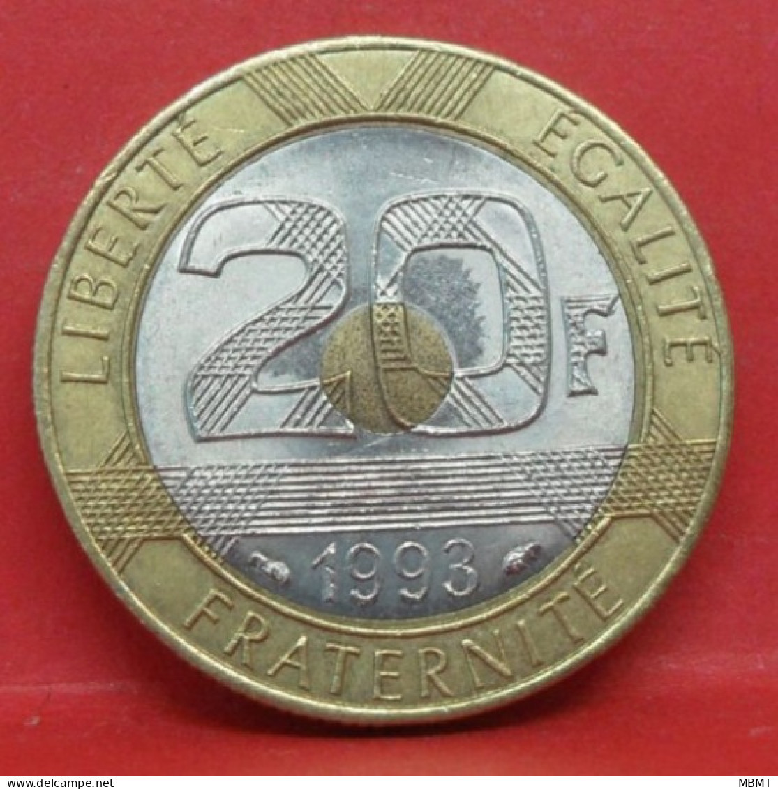 20 Francs Mont Saint-Michel 1993 - SPL - Pièce Monnaie France - Article N°1125 - 20 Francs