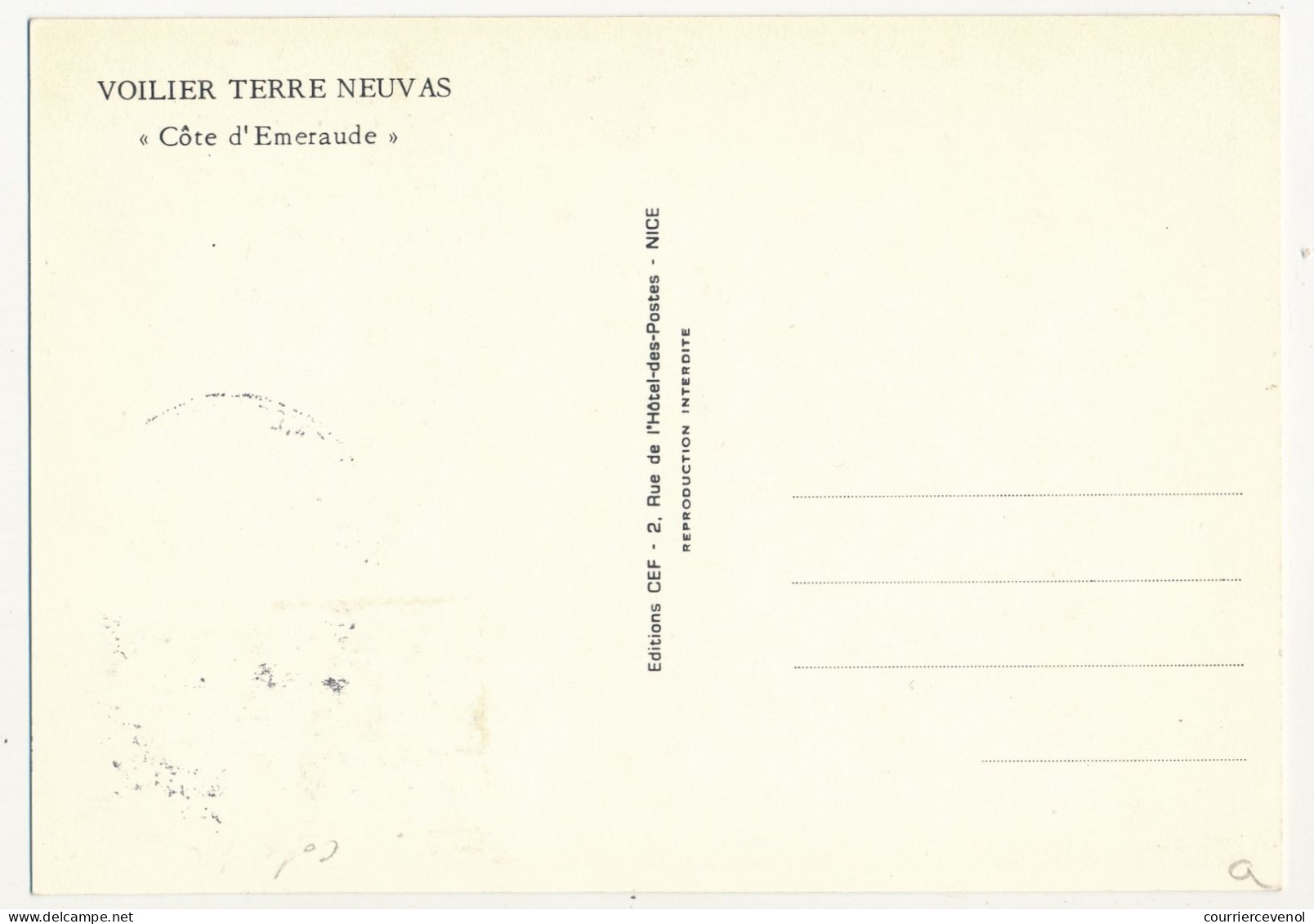 FRANCE - Carte Maximum - 0,90 Terre-Neuvas Cote D'Emeraude - Premier Jour Dinard 6 Mai 1972 - 1970-1979