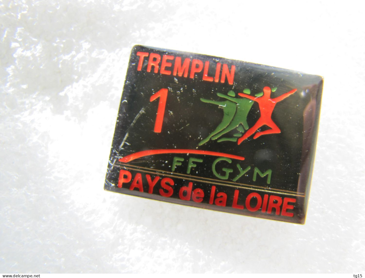 PIN'S    GYMNASTIQUE  TREMPLIN 1   PAYS DE LA LOIRE - Gymnastik