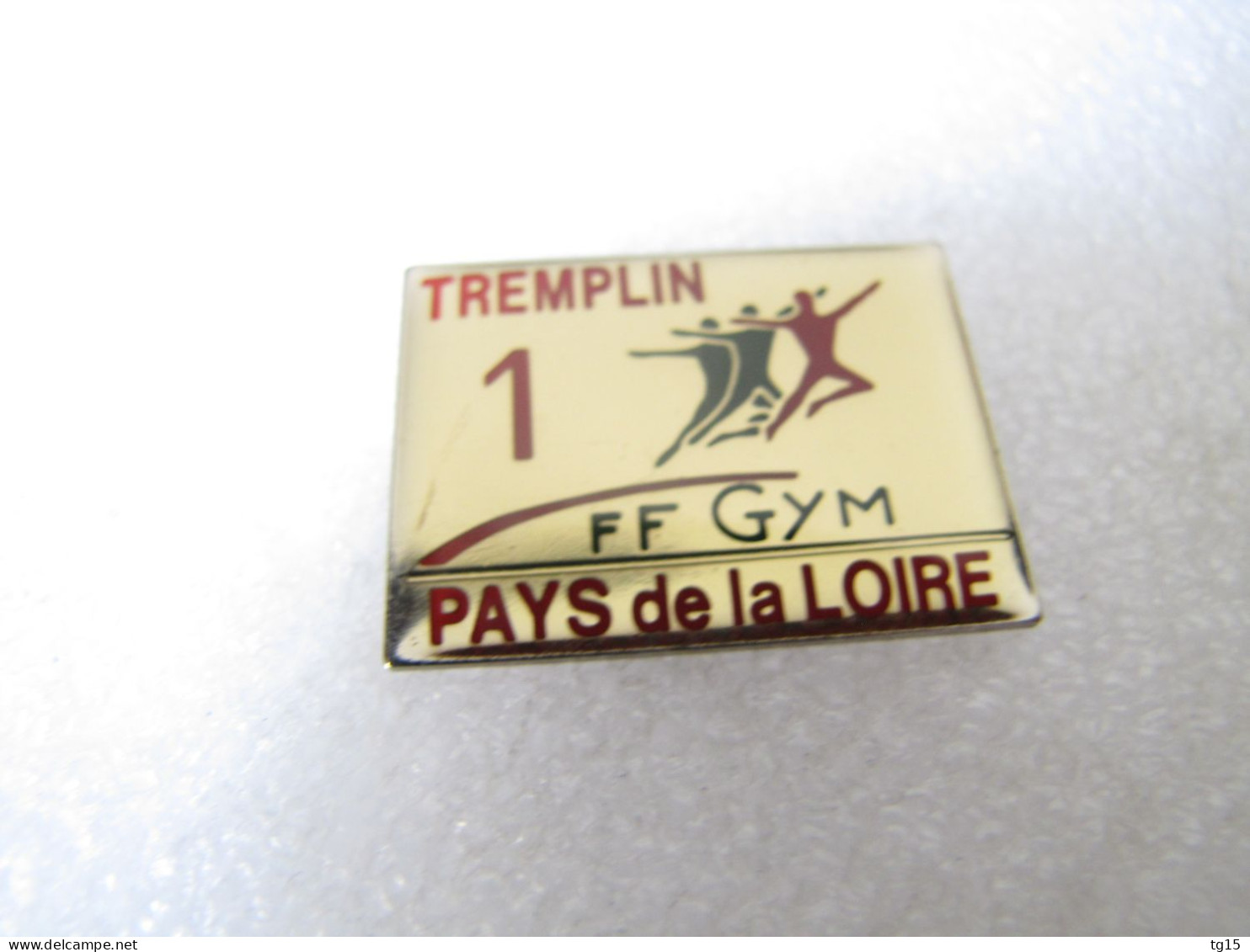 PIN'S    GYMNASTIQUE  TREMPLIN 1   PAYS DE LA LOIRE - Gymnastik