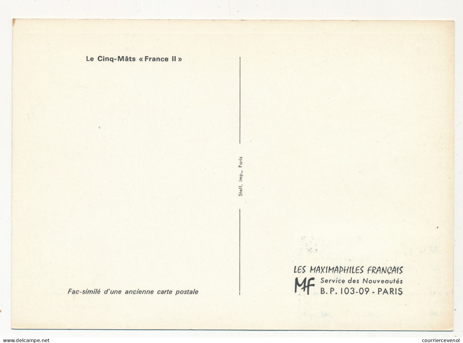 FRANCE - Carte Maximum - 0,90 5 Mats France II - Premier Jour LA ROCHELLE 9 Juin 1973 - 1970-1979