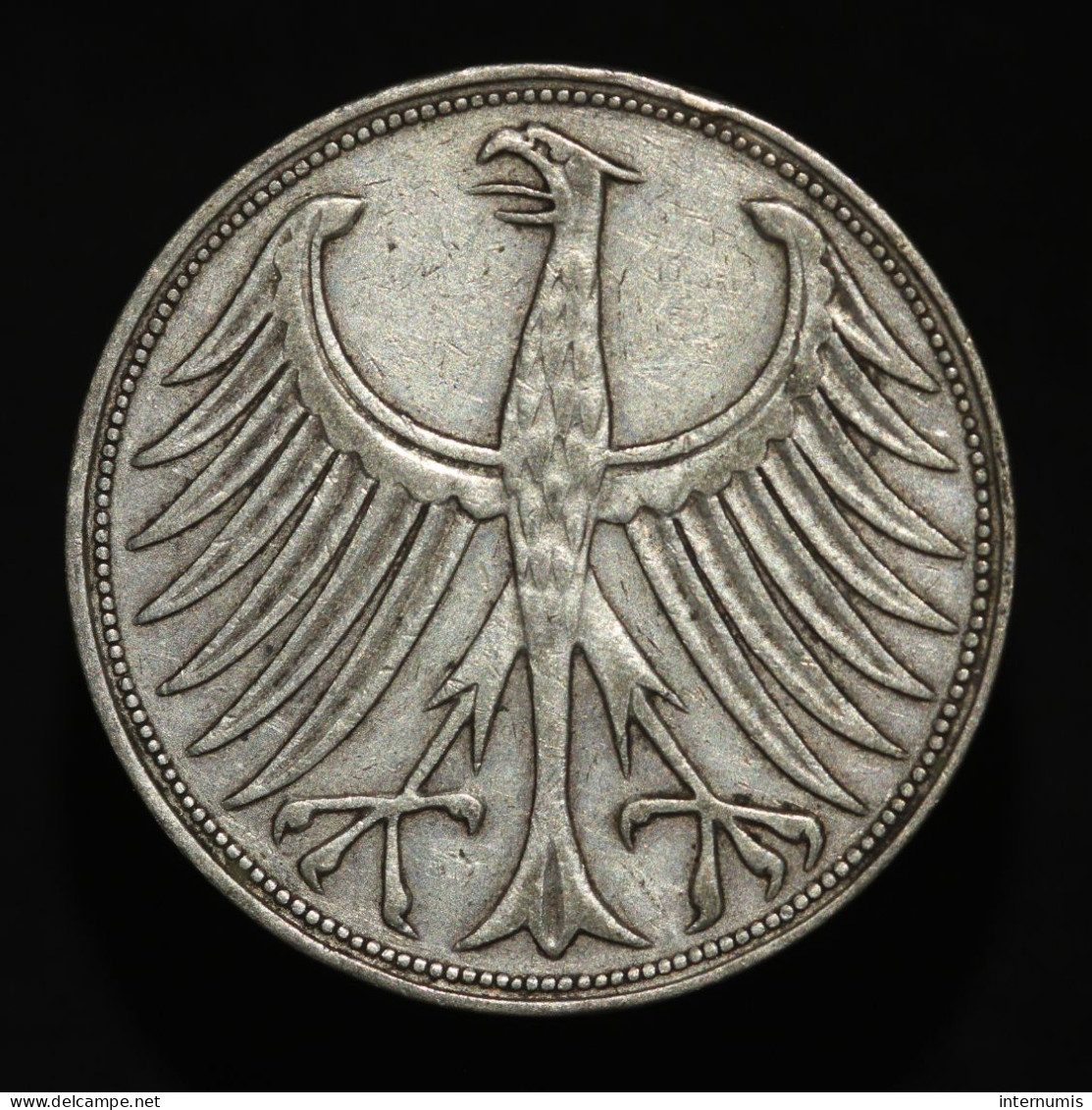 Allemagne / Germany, 5 Mark, 1951 F, Argent (Silver) - 5 Marcos