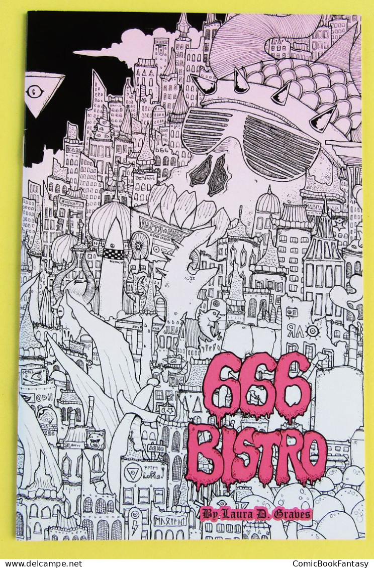 666 Bistro By Laura D. Graves #1 Independent Emerald Comics - NM - Rare - Signed - Other Publishers