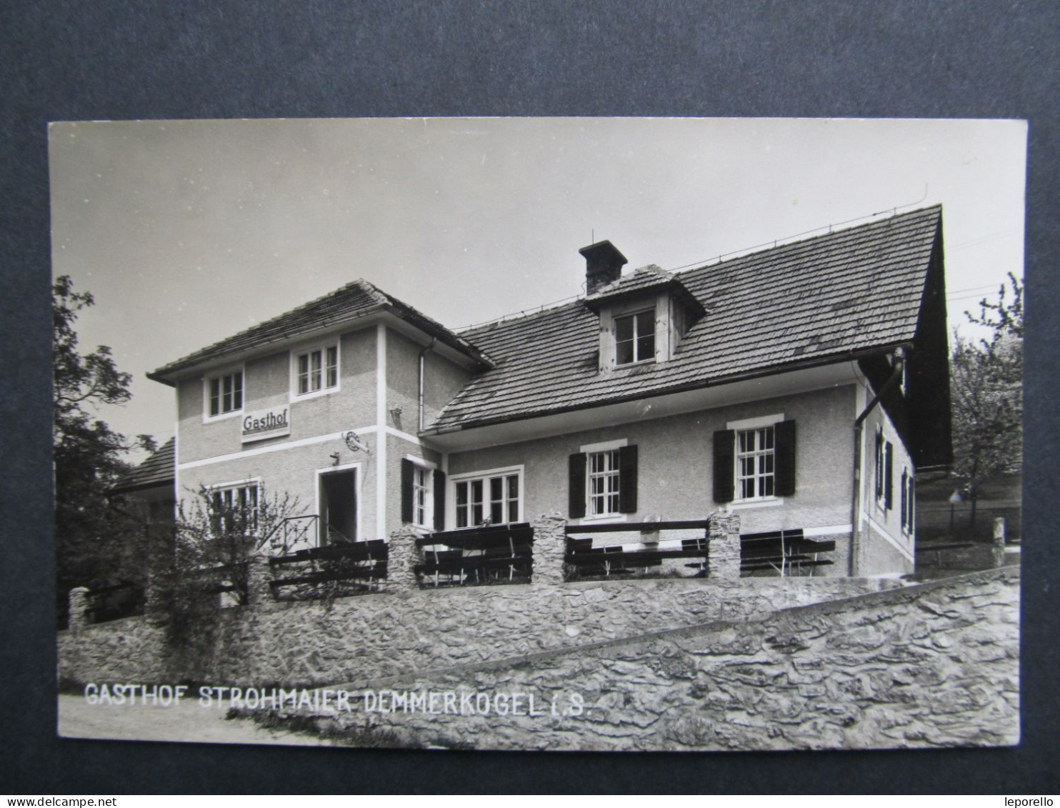 AK Demmerkogel Sausal Gasthof Strohmaier B. Leibnitz Ca. 1930 //// D*56392 - Leibnitz