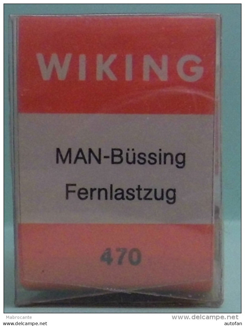 MAN BÜSSING - Echelle 1:87