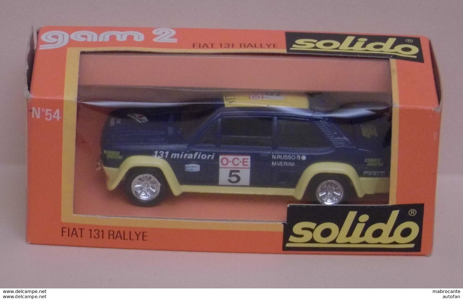 FIAT 131 Rallye Du Maroc - Solido