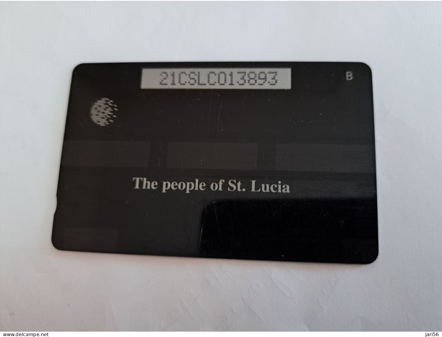 ST LUCIA    $ 40   CABLE & WIRELESS  STL-21C  21CSLC  PEOPLE OF ST LUCIA     Fine Used Card ** 14270** - Sainte Lucie
