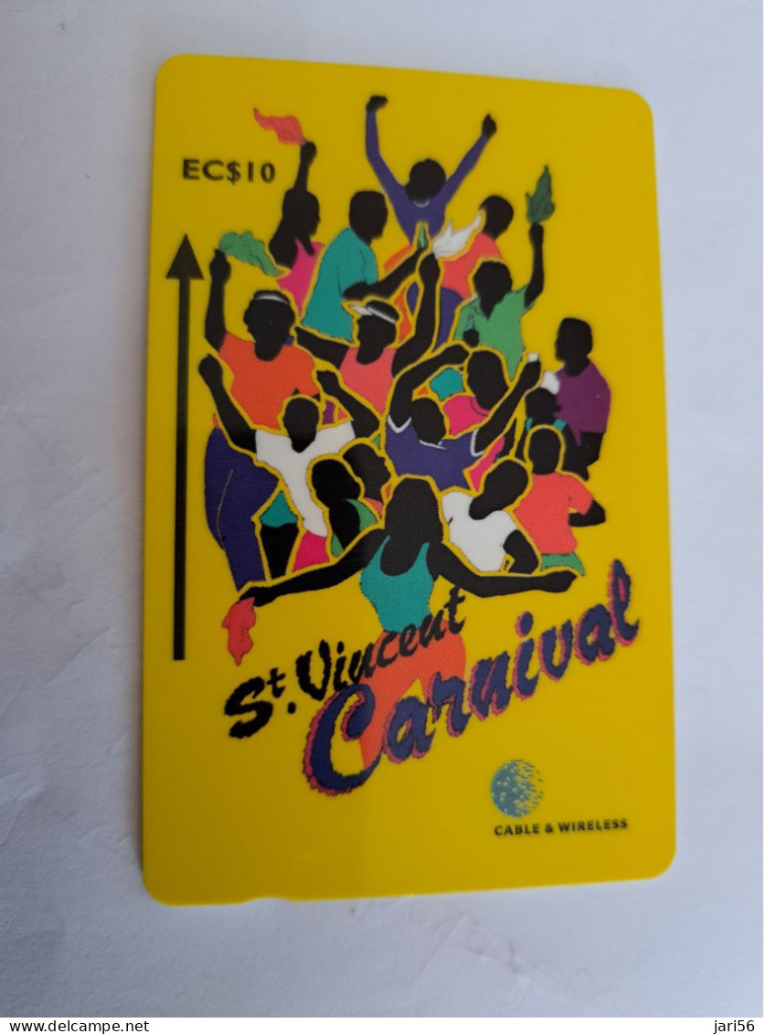 ST VINCENT & GRENADINES  GPT CARD   $ 10- 304CSVA / ST VINCENT CARNIVAL     C&W    Fine Used  Card  **14283** - San Vicente Y Las Granadinas