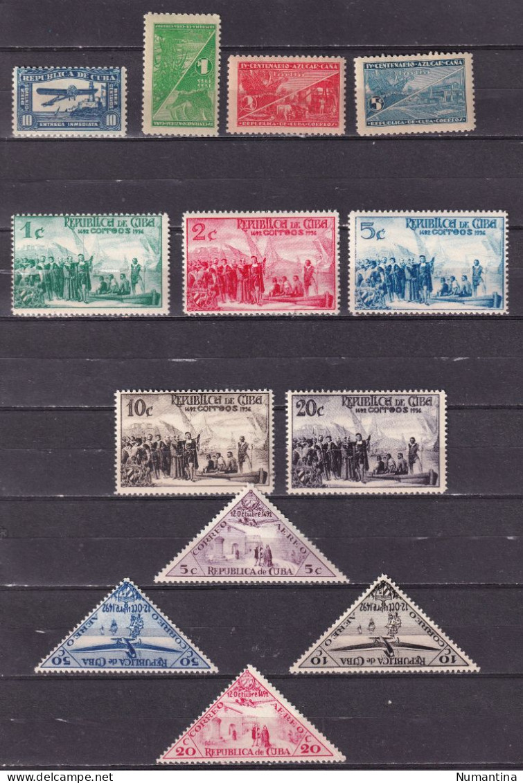 Cuba - 1850/1994 - Coleccion Sellos, series, Hojas, Minipliegos