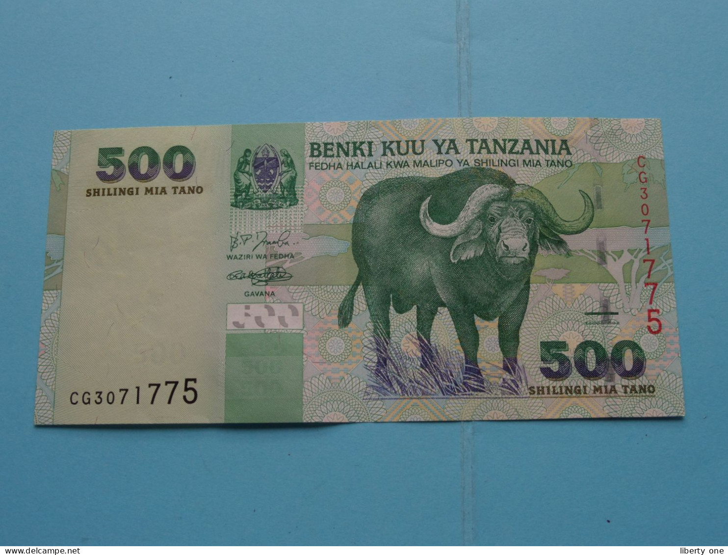 500 Shilingi Mia Tano ( CG3071775 ) TANZANIA - 2003 ( For Grade See SCAN ) UNC ! - Tanzania