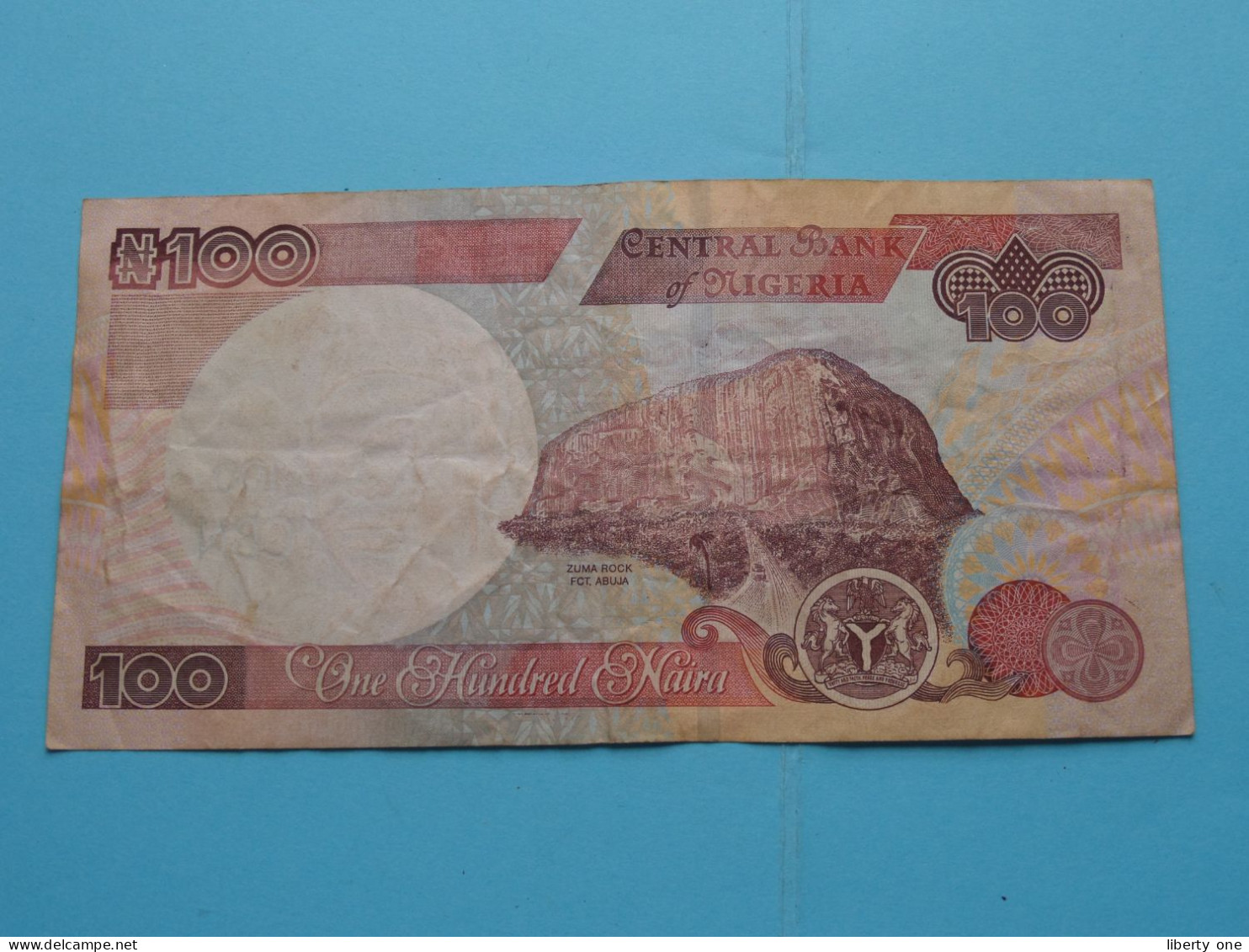 One Hundred NAIRA ( AA/28 427144 ) NIGERIA - 1999 ( For Grade See SCAN ) Circulated ! - Tanzanie