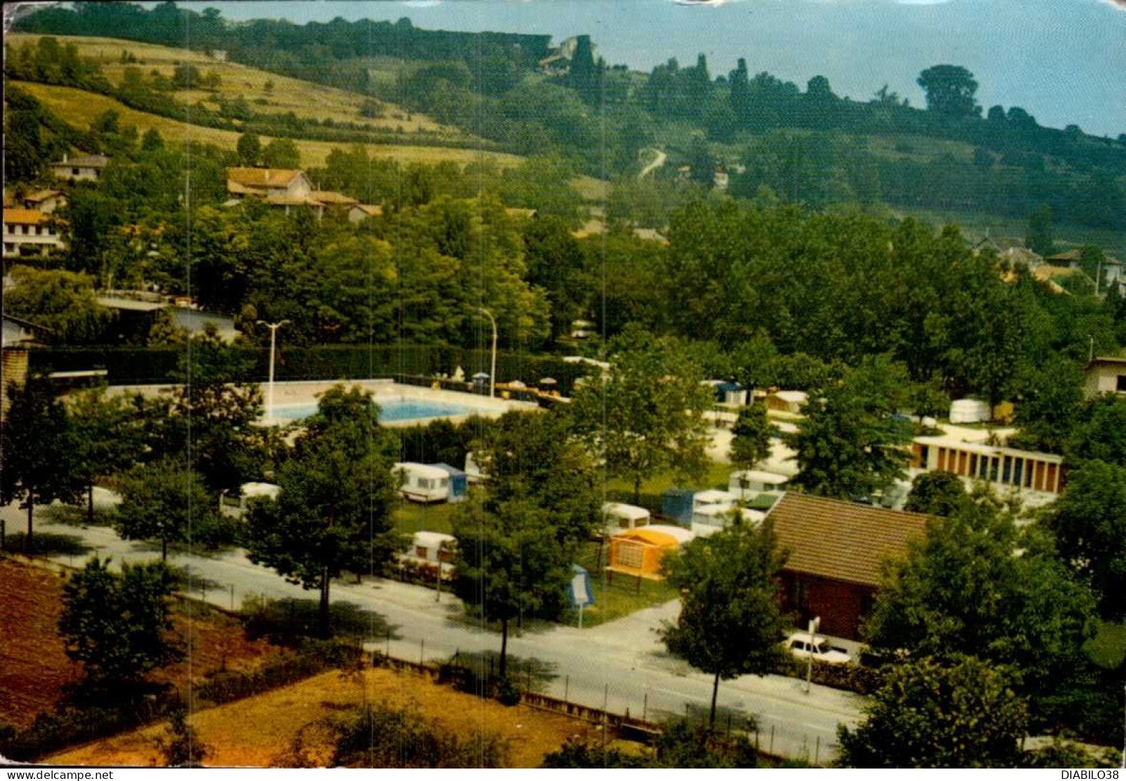 RENAGE _   RIVES-SUR-FURE     ( ISERE )    CAMPING MUNICIPAL DU VERDON - Renage