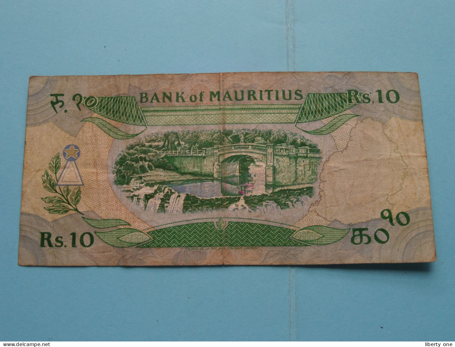 10 Rupees Ten ( A/12 701673 ) MAURITIUS ( For Grade See SCAN ) Circulated ! - Mauritius