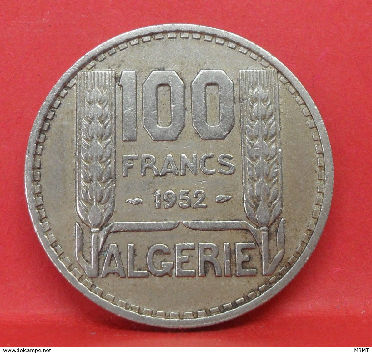 100 Francs 1952 - TTB - Pièce De Monnaie Algérie - Article N°6128 - Algérie