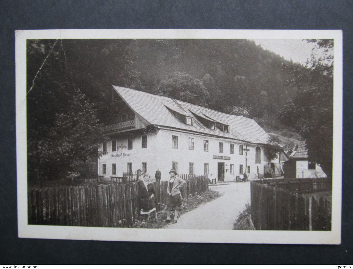 AK Langwies B.  Ebensee Gasthof Ca. 1920  //// D*56416 - Ebensee