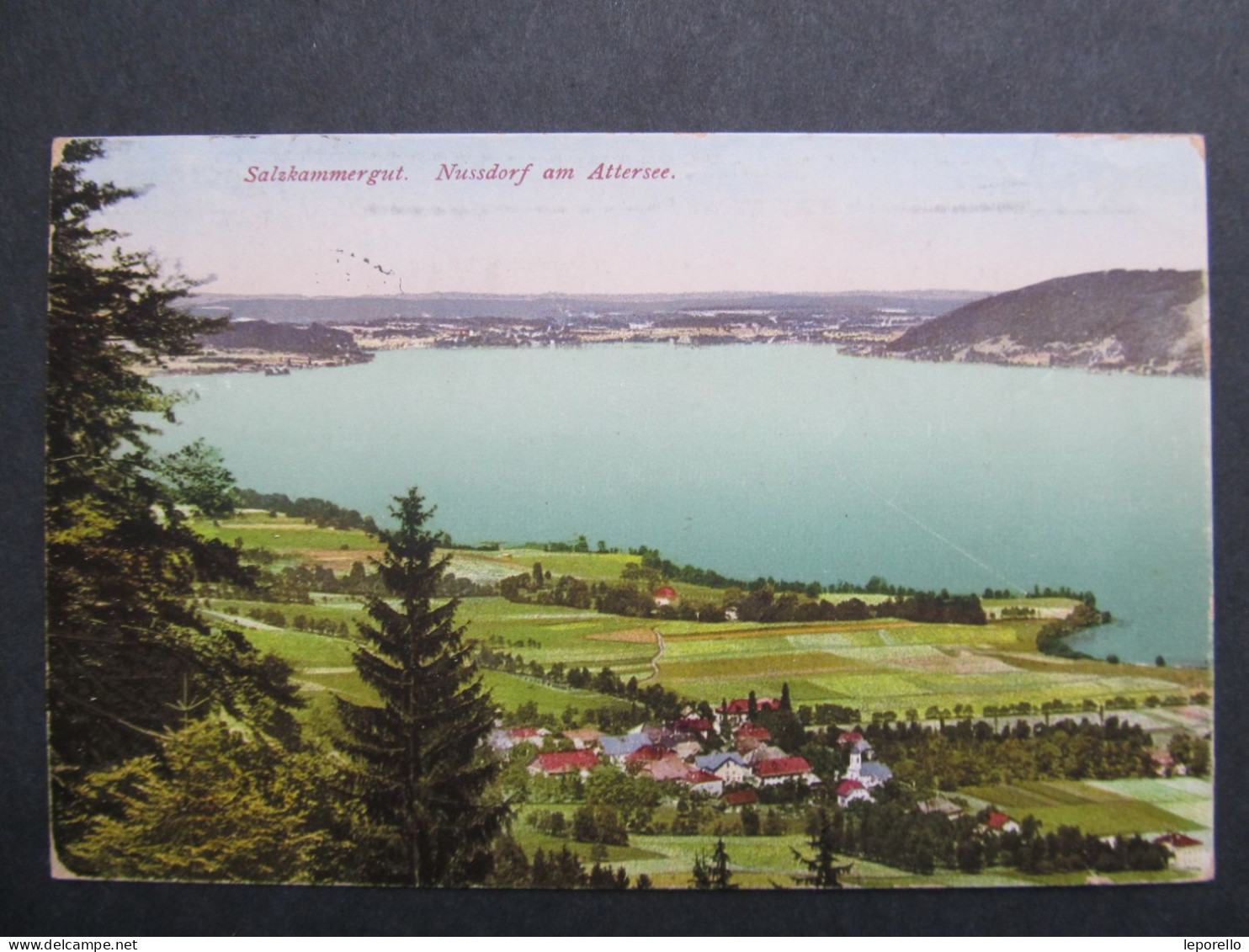 AK NUSSDORF Am Attersee 1920 //// D*56417 - Attersee-Orte