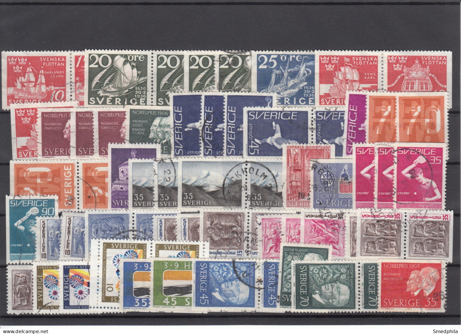 Sweden - Lot 1960s Used - Verzamelingen