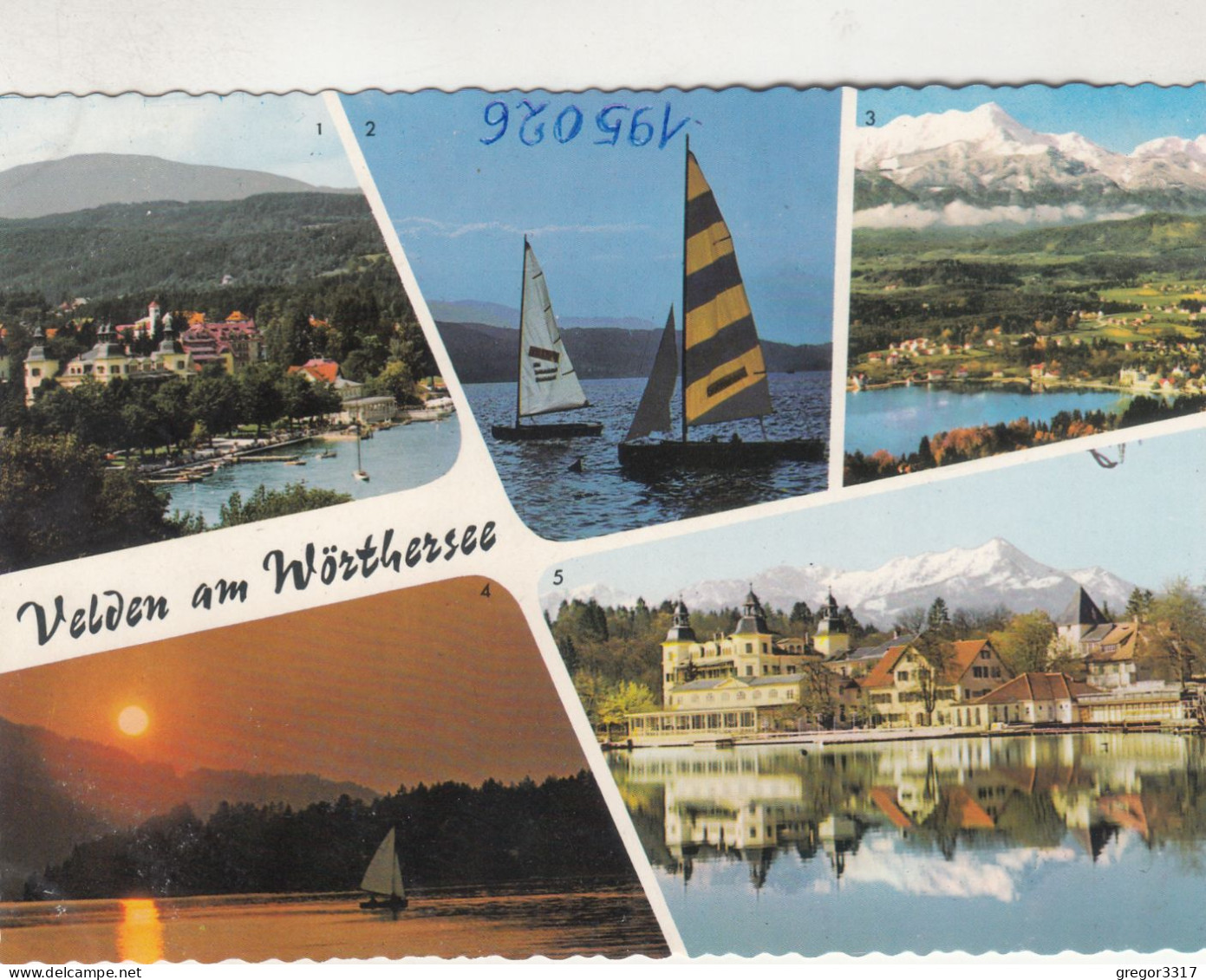 D1826)  VELDEN Am WÖRTHERSEE - Kärnten  - Mehrbild - Sonne Segelboote Schloß - - Velden