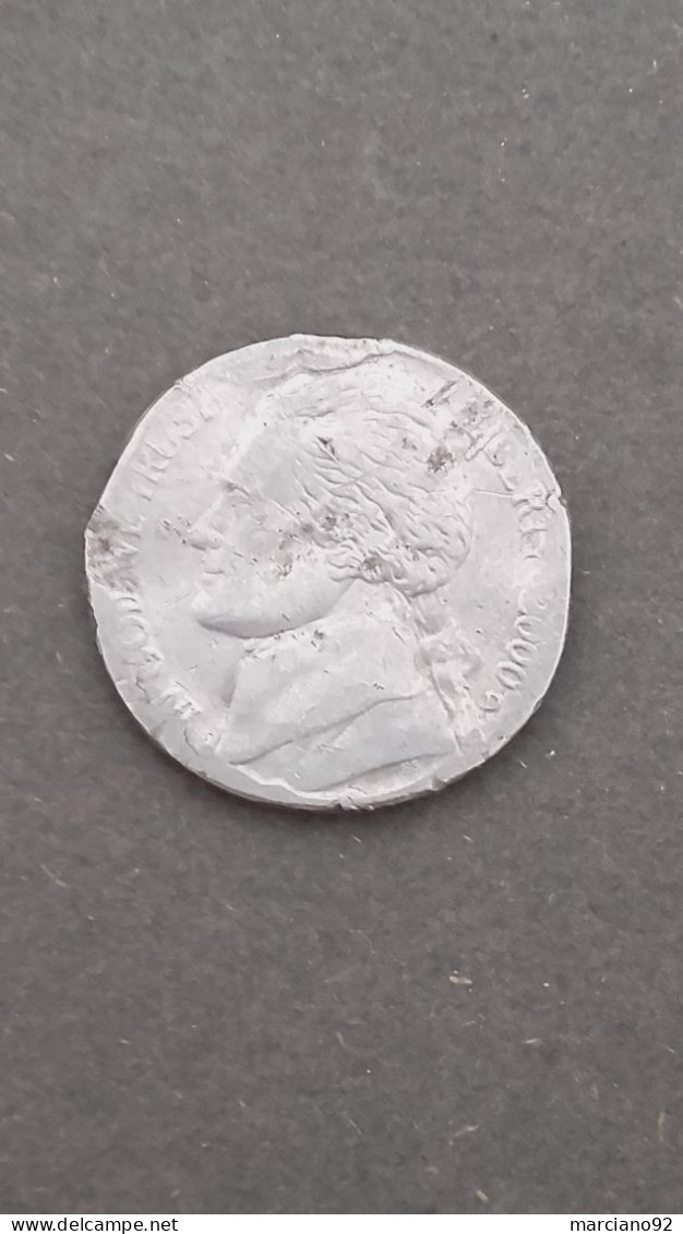 Très Rare Pièce De Monnais USA  Five Cent Fautè ! - Sonstige – Amerika