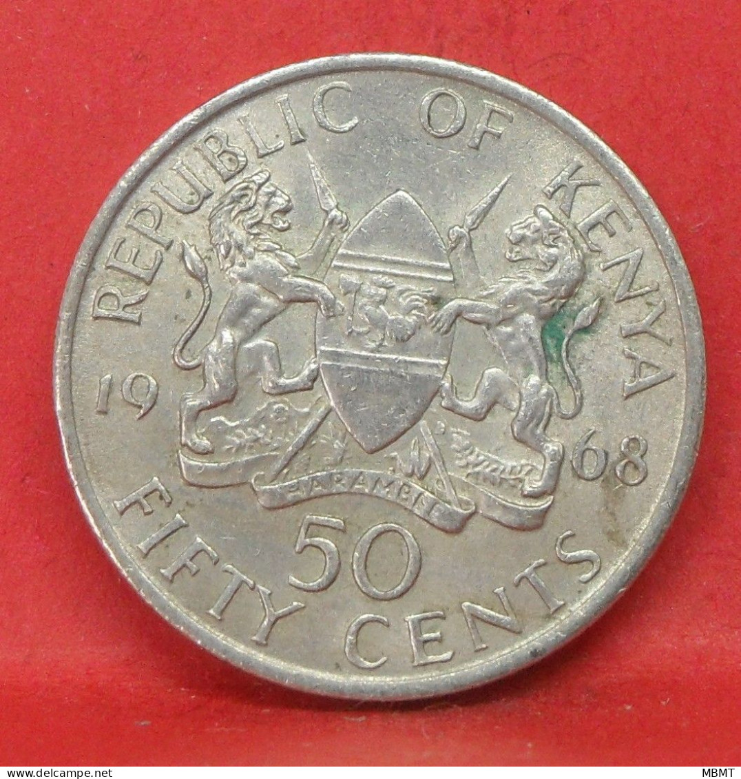 50 Cents 1968 - TTB - Pièce De Monnaie Kenya - Article N°6168 - Kenya