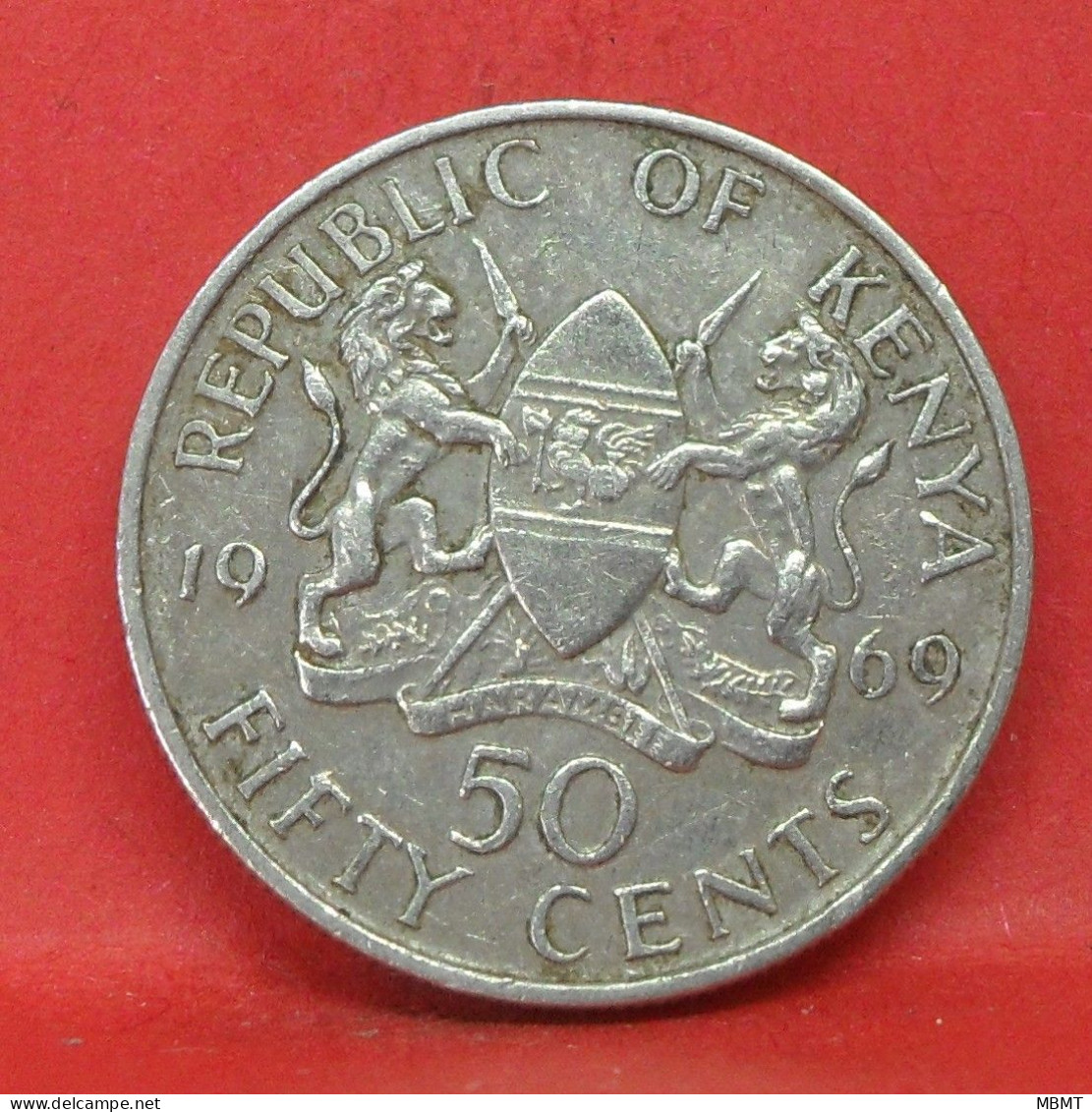 50 Cents 1969 - TTB - Pièce De Monnaie Kenya - Article N°6169 - Kenya